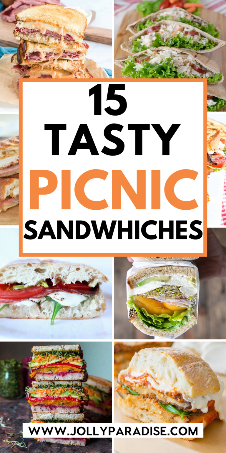 15 Best Picnic Sandwiches Jolly Paradise