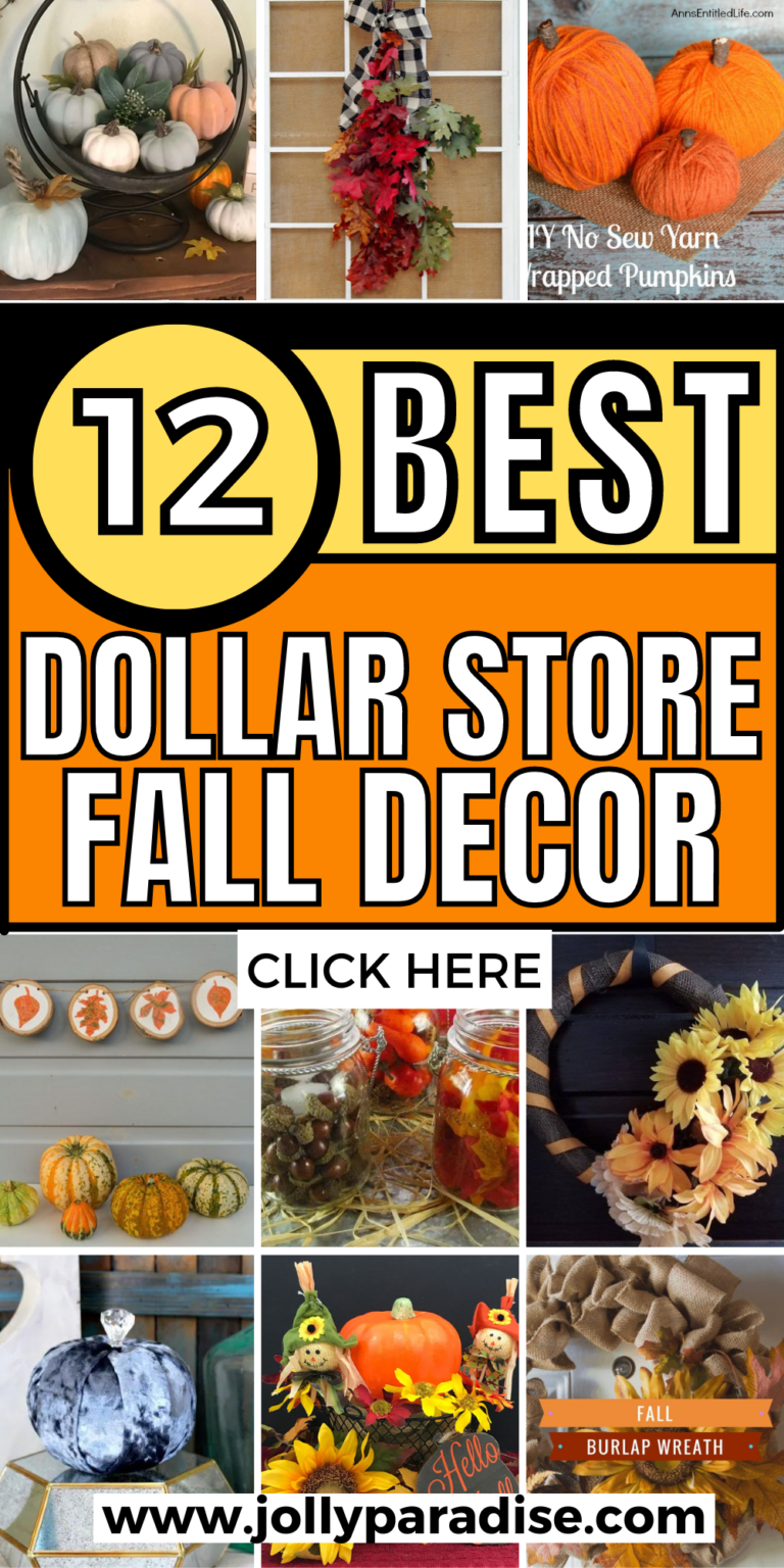 12 Best Dollar Store Fall Decor Jolly Paradise