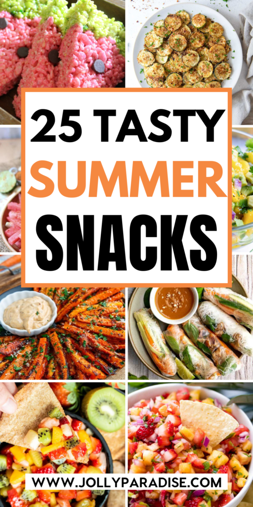 15 Best Summer Snacks - Jolly Paradise