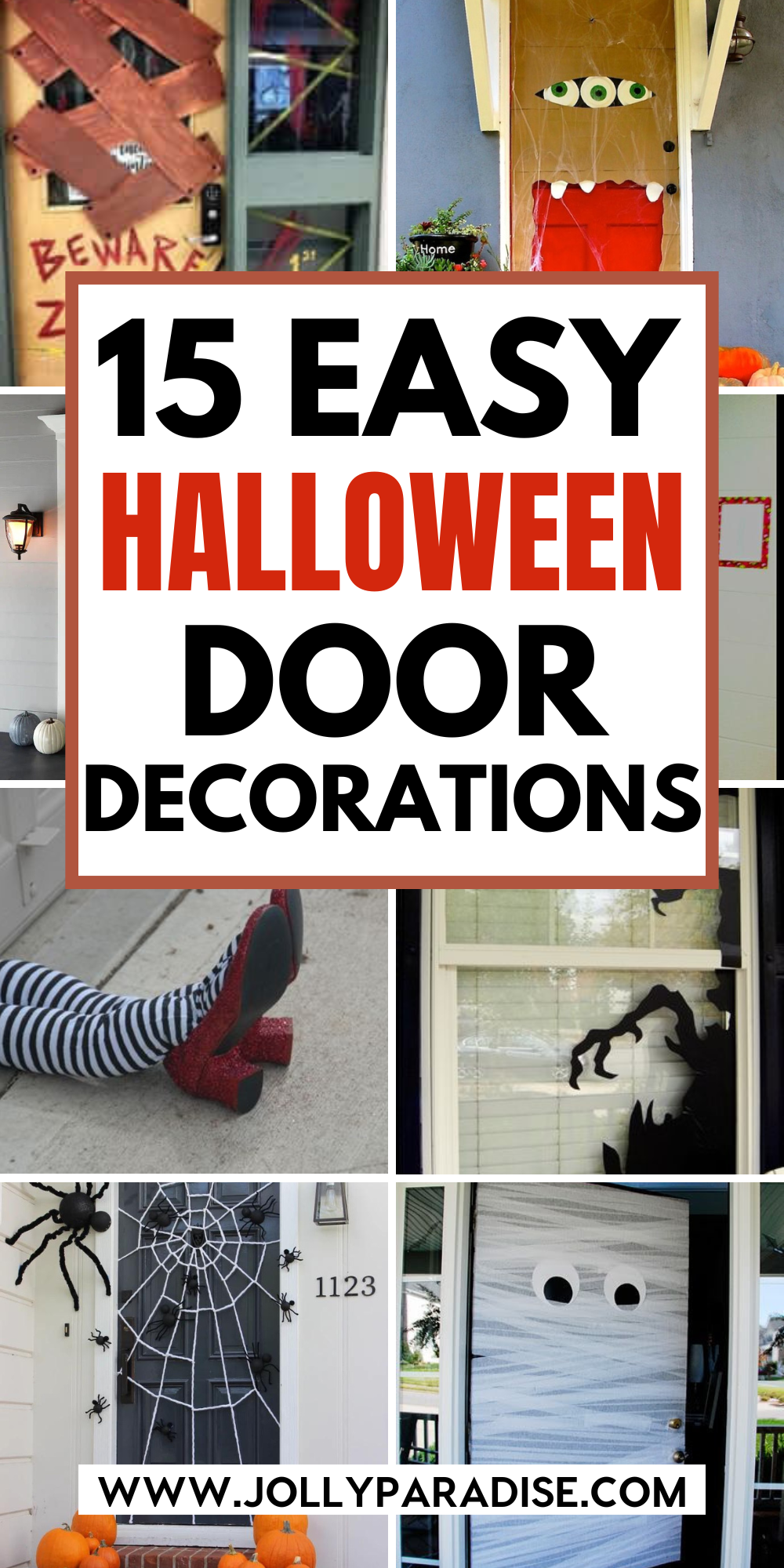 Best Halloween Door Decorations Jolly Paradise