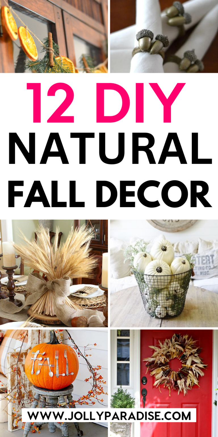 12 Best Natural Fall Decor - Jolly Paradise