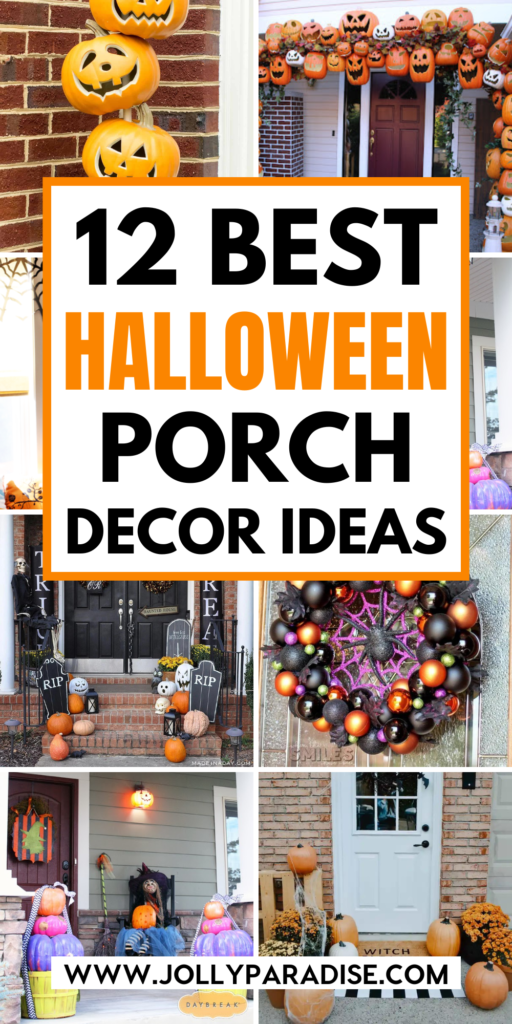 12 Best Halloween Porch Decor - Jolly Paradise